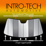 Intro-Tech Custom Premium Windshield Auto Sunshade for 18-23 Toyota Camry with Safety Sensor
