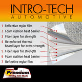Intro-Tech Premium Custom Auto Windshield Sunshade fits 18-21 Toyota Tundra