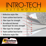 Intro-Tech Premium Custom Windshield Sunshade for 19-23 BMW 3 Series Sedan G20