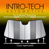 Volvo C70 Convertible (06-14) Intro-Tech Premium Custom Auto Sunshade Windshield - VO-23P