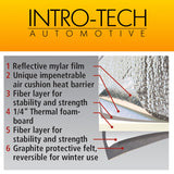 Intro-Tech Custom Ultimate Reflector Auto Sunshade for 03-09 E320 500 350 55 63 W211